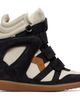 Isabel Marant Isabel Marant Black & Off-White Bekett Ring Sneakers - 1