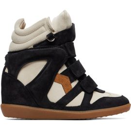 Isabel Marant Isabel Marant Black & Off-White Bekett Ring Sneakers