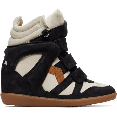 Isabel Marant Isabel Marant Black & Off-White Bekett Ring Sneakers
