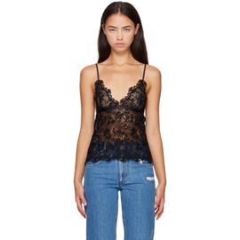 Isabel Marant Isabel Marant Black Adiena Lace Camisole