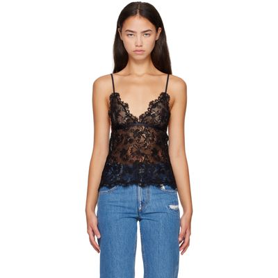 Isabel Marant Isabel Marant Black Adiena Lace Camisole