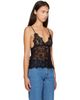 Isabel Marant Isabel Marant Black Adiena Lace Camisole - 2