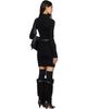 Isabel Marant Isabel Marant Black Alexane Minidress - 3