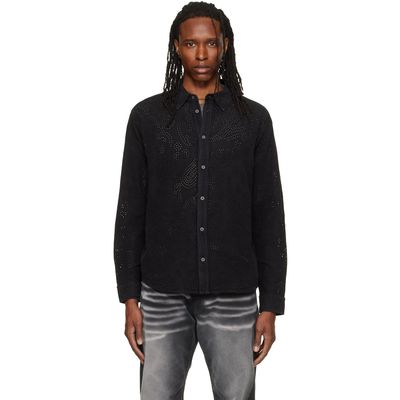 Isabel Marant Isabel Marant Black Cybilio Denim Shirt