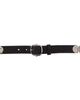 Isabel Marant Isabel Marant Black Depson Leather Belt - 1