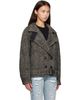 Isabel Marant Isabel Marant Black Elvane Wool Jacket - 2