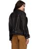 Isabel Marant Isabel Marant Black Farza Leather Jacket - 3