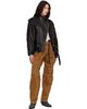 Isabel Marant Isabel Marant Black Farza Leather Jacket - 4