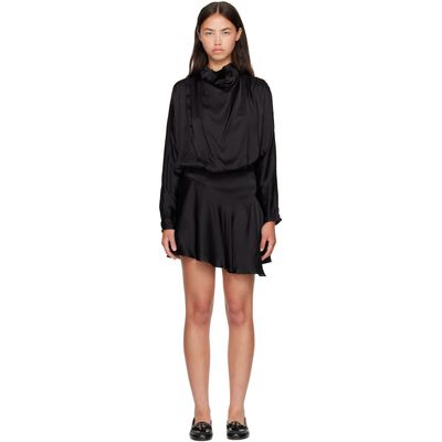 Isabel Marant Isabel Marant Black Neline Minidress
