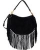 Isabel Marant Isabel Marant Black Oskan Soft Zip Fringes Bag - 2