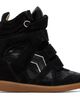 Isabel Marant Isabel Marant Black Python Bekett Ring Sneakers - 1