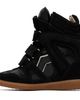 Isabel Marant Isabel Marant Black Python Bekett Ring Sneakers - 3