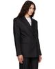Isabel Marant Isabel Marant Black Ranya Stripe Wool Blazer - 2