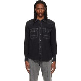 Isabel Marant Isabel Marant Black Viken Denim Shirt