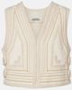 Isabel Marant Isabel Marant Blerina embroidered cotton vest - 1