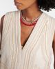 Isabel Marant Isabel Marant Blerina embroidered cotton vest - 4