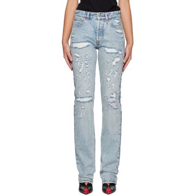 Isabel Marant Isabel Marant Blue Daya Long Jeans