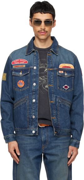 Isabel Marant Isabel Marant Blue Jarvey Denim Jacket