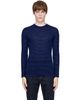 Isabel Marant Isabel Marant Blue Leighton Linen Long Sleeve T-shirt - 1