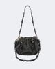 Isabel Marant Isabel Marant Bolton Small croc-effect suede shoulder bag - 1