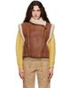 Isabel Marant Isabel Marant Brown Alime Shearling Vest - 1