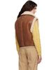 Isabel Marant Isabel Marant Brown Alime Shearling Vest - 3