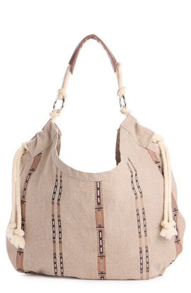 Isabel Marant Isabel Marant Byron Embroidered Canvas Shopper Tote