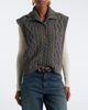 Isabel Marant Isabel Marant Cable knit wool-blend sweater vest - 2