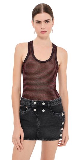 Isabel Marant Isabel Marant Cevara Shirt Black/Red