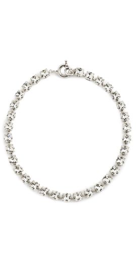 Isabel Marant Isabel Marant Choker Necklace Transparent/Silver One