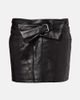 Isabel Marant Isabel Marant Clency belted leather miniskirt - 1