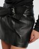 Isabel Marant Isabel Marant Clency belted leather miniskirt - 4
