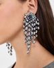 Isabel Marant Isabel Marant Clip On Earrings Anthracite/Silver One - 3