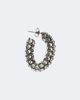 Isabel Marant Isabel Marant Crystal-embellished hoop earrings - 2