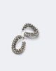 Isabel Marant Isabel Marant Crystal-embellished hoop earrings - 4