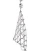 Isabel Marant Isabel Marant Crystal Mesh Asymmetric Drop Earrings - 3