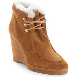 Isabel Marant Isabel Marant Cylia Genuine Shearling Bootie