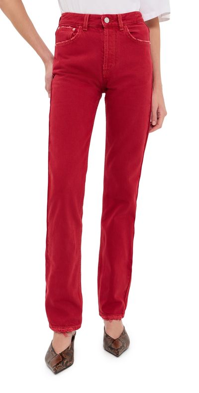 Isabel Marant Isabel Marant Daya Jeans Red