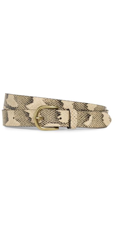 Isabel Marant Isabel Marant Depson Belt Zebra/Palladium