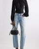 Isabel Marant Isabel Marant Depsona Twisted Mock Neck Silk Top - 2