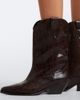 Isabel Marant Isabel Marant Duerto snake-effect leather cowboy boots - 2