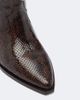 Isabel Marant Isabel Marant Duerto snake-effect leather cowboy boots - 6