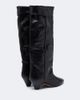 Isabel Marant Isabel Marant Elita draped leather knee-high boots - 3