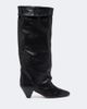 Isabel Marant Isabel Marant Elita draped leather knee-high boots - 5