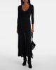 Isabel Marant Isabel Marant Ezra pleated semi-sheer crêpe skirt - 2