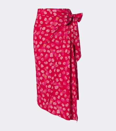 Isabel Marant Isabel Marant Faniry floral silk-blend midi skirt