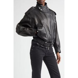 Isabel Marant Isabel Marant Farza Leather Motorcycle Jacket