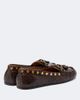 Isabel Marant Isabel Marant Faxel snake-effect studded leather loafers - 3