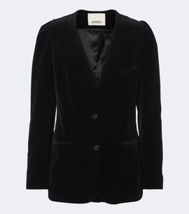 Isabel Marant Isabel Marant Fereole cotton velvet blazer