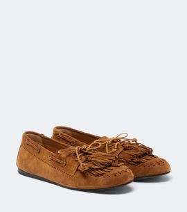 Isabel Marant Isabel Marant Fersi fringed suede boat shoes